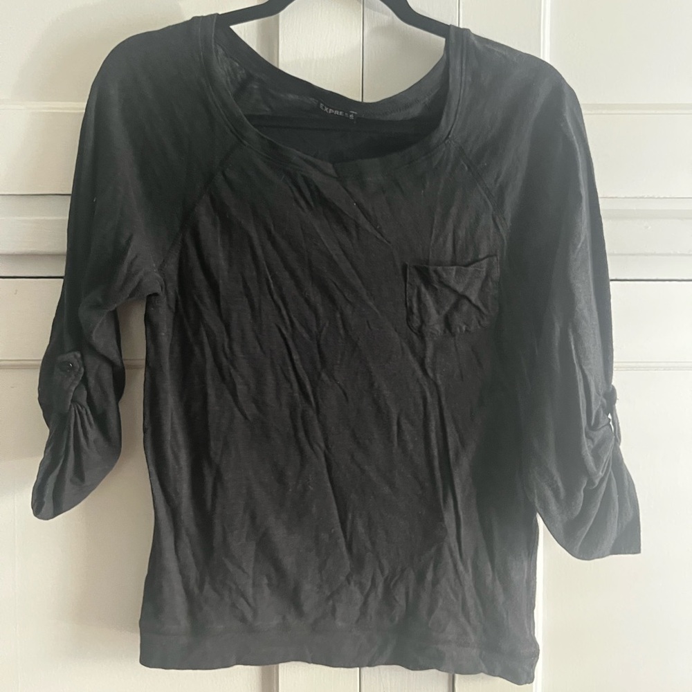 Express Black Shirt, Size S
